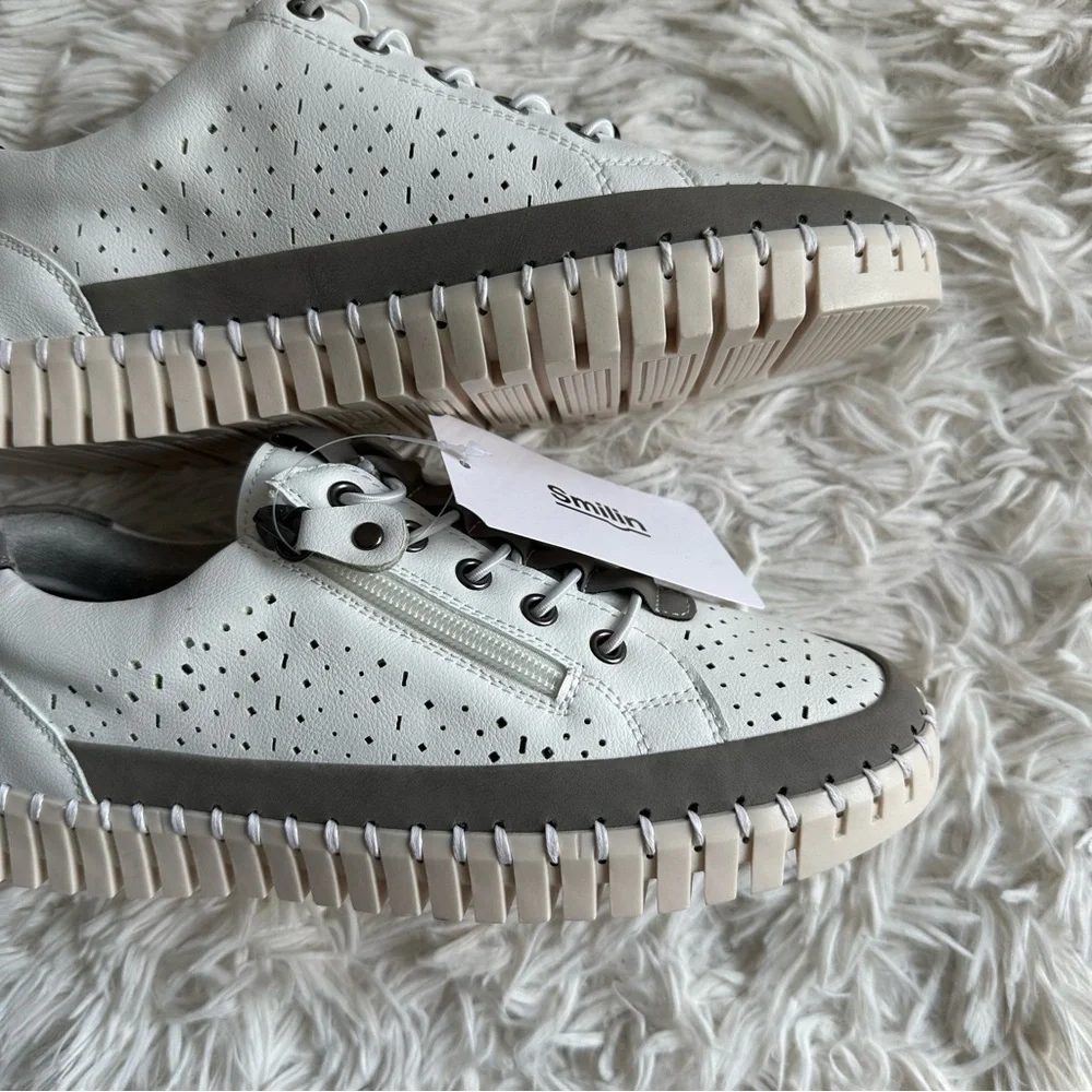 Smilin Womens Fashion Sneakers Casual New With Tags Size 7 - Picture 5 of 7
